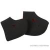 1 Pair Silicone Moisturizing Gel Heel Socks Black Elastic Cloth Cracked Dry Foot Skin Care Protectors Insole Pad Sock Anti-crack