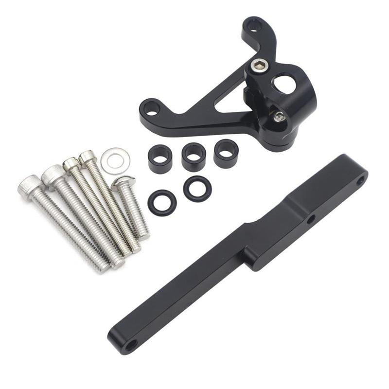 ABLZ-Motorcycle Steering Damper Mount Bracket Support Kit For Honda CB1000R CB 1000R 1000 R 2008-2016