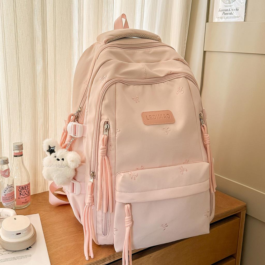 Children's Schoolbag Elementary School Student High Value Girl Junior High School Student High School School Backpack Fashion Backpack
