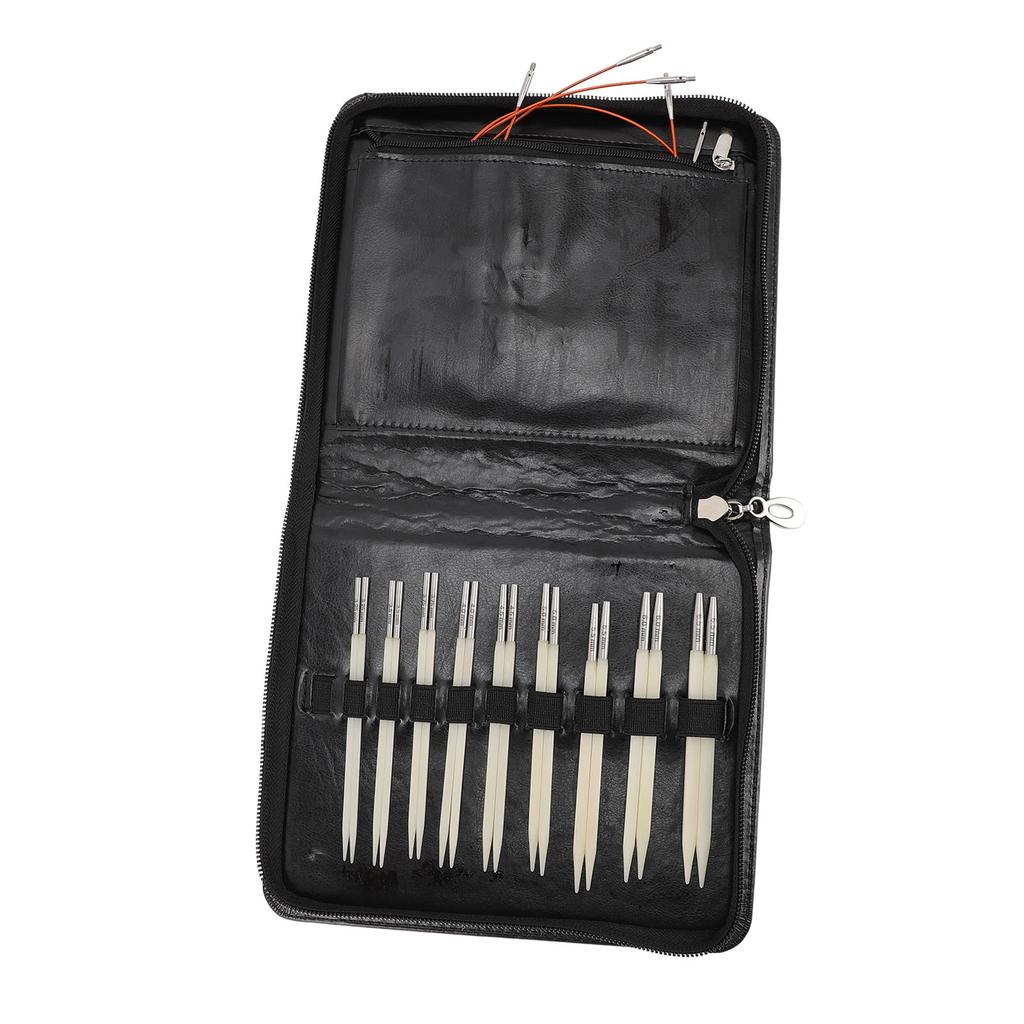 Circular Knitting Needles Set Interchangeable Round Knitting Needle Set for Beginner