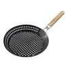 Outdoor Folding Circular Barbecue Plate Camping Multifunctional Grilled Steak Barbecue Plate BBQ Folding Non Stick Frying Pan