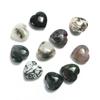 Natural Rose Quartz Heart-Shaped Crystal Gemstone - 2cm Polished Palm Stone