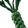 Braided Carrot Dog Toy Safe Cotton Rope Dog Chew Toy Teeth Cleaning Toy for Puppy Teething Interactive Fetch Play