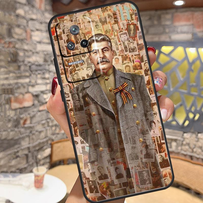 Stalin Soviet Case For Xiaomi 13 14 15 Ultra 11T 12T 13T 14T Pro POCO X7 Pro X3 X5 X6 M6 F5 F6 Pro Cover