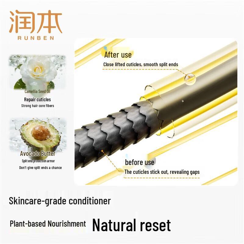 RUNBEN Youth Anti-Dandruff & Oil Control Shampoo Set