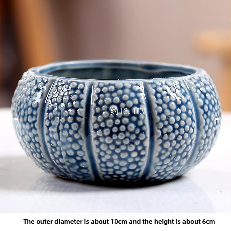 Mořská zvířata, jednoduchý evropský styl, kreativní, roztomilé a personalizované, keramické květináče, malé popelníky, domácí dekorace