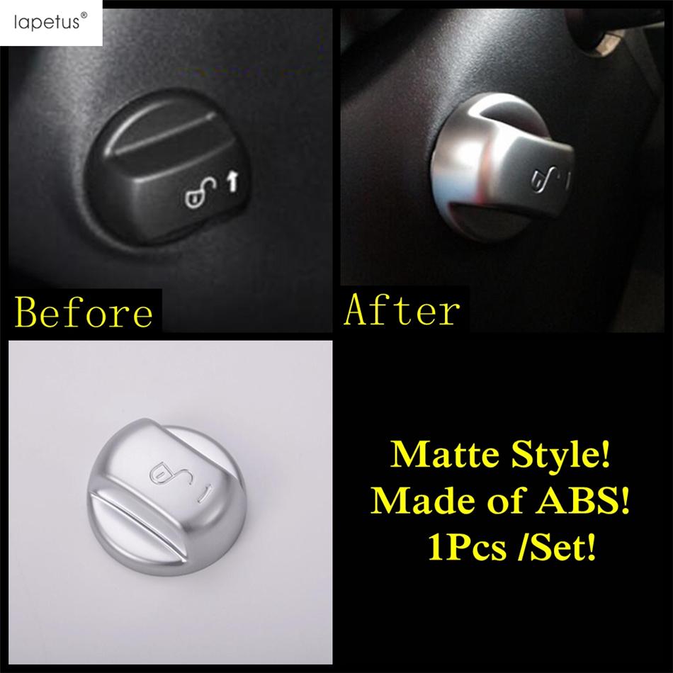 Window Lift / Head Lamp Light / Hand Brake / Seat Pillow Button Cover Trim Matte Accessories For Jaguar F-Pace X761 2017 -