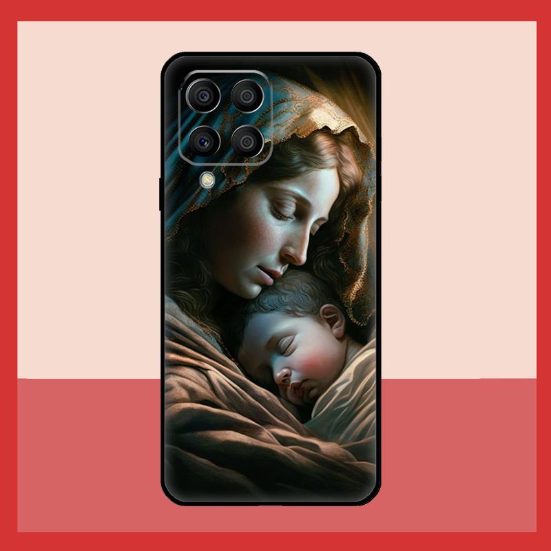 

Virgin Mary And Jesus Case For Samsung Galaxy M31 M21 M13 M33 M53 M15 M35 M55 M16 M36 M56 M12 M32 M52 M14 M34 M54 Samsung M53