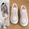 Platform bread shoes female cute design new niche student sports little white shoes board shoes casual shoes