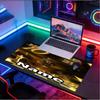 Custom Name Personalized Neymar Jr Pattern Mousepad, Laptop PC Desk Mat, Decorative Desk Mat for Home Keyboard Pad Gift