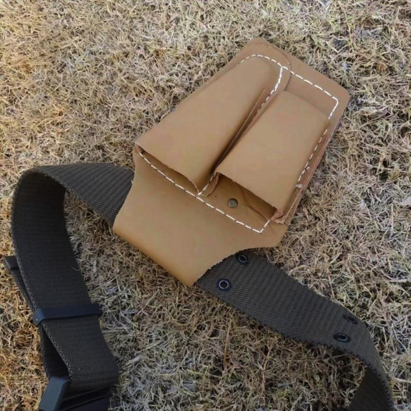 PU Leather Scissors Case Tool Management Pouch Multifunctional Tool Storage Bag Pouch Belt Tool Bag Organizer