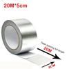 Car Accessories Interiors Tape Exhaust Heat Tape Manifold Downpipe High Temperature Bandage Tape Silver Adhesive Tape
