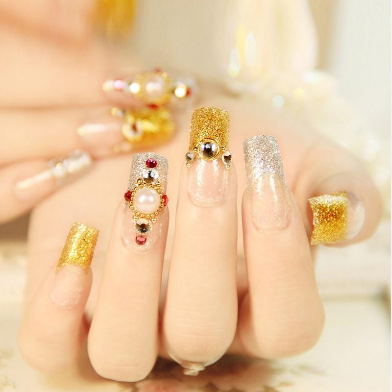 50g 1mm Charm Beads Nail Art Decoration Studs Micro Ball Steel Caviar Metal Ball Gold Silver