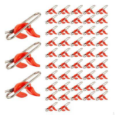 5 Hookbait Release Clips for Fishing, Stainless Steel Bait