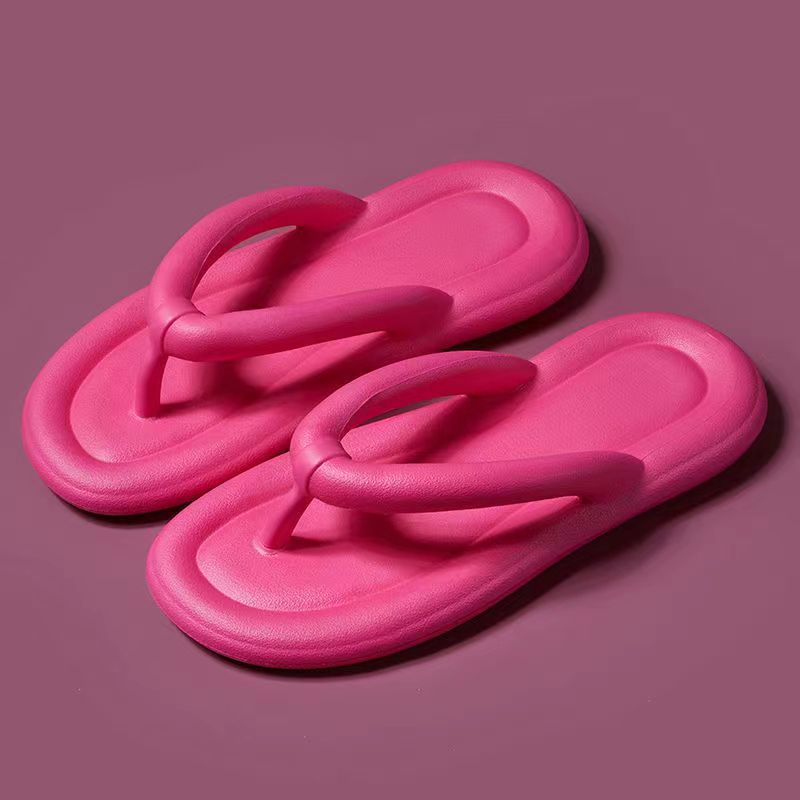 New EVA Flip Flops Women Summer Super Soft Minimalist Versatile Indoor Outdoor Wear Casual Beach Flip Flops