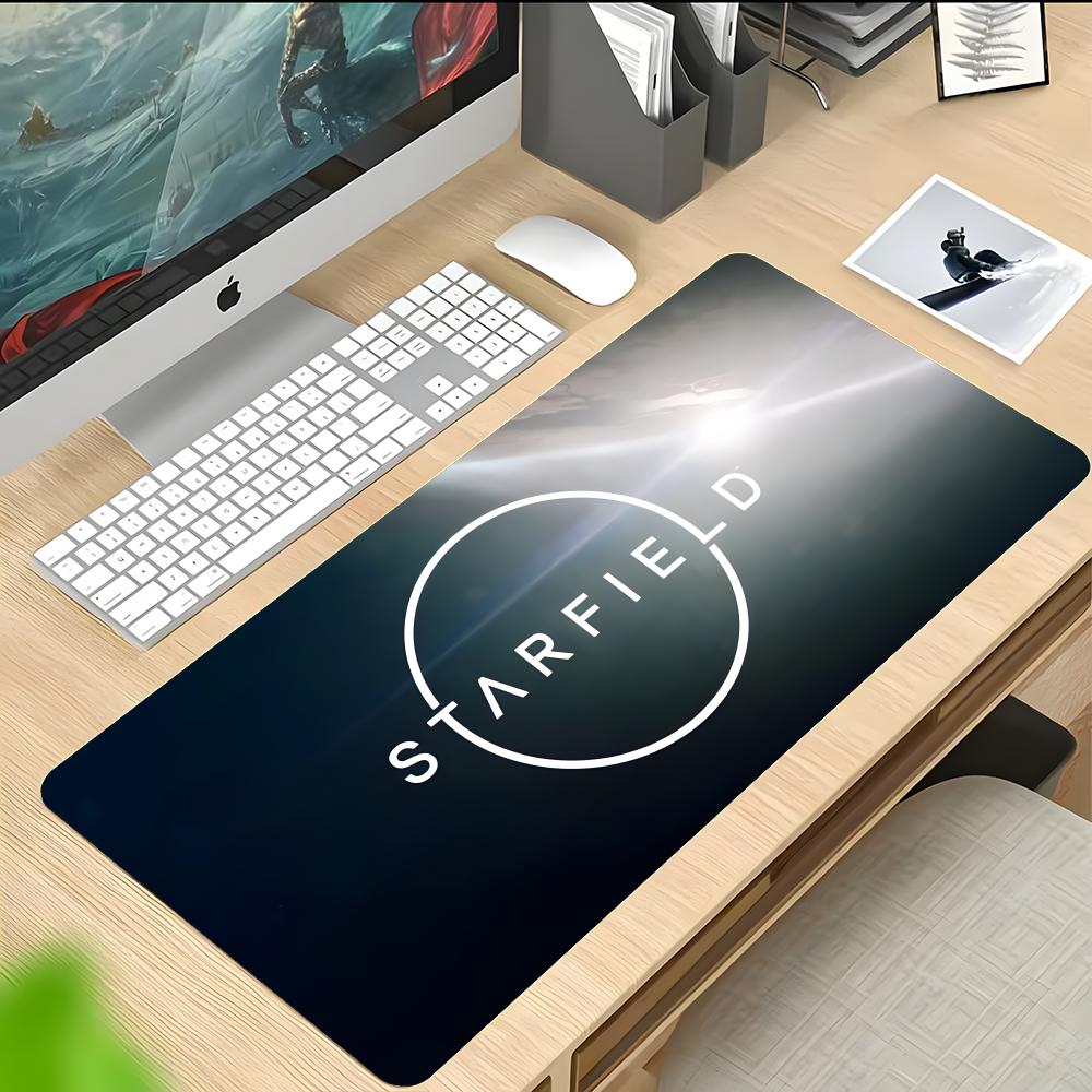Vast Sci Fi Game SStarfield Mouse Pad Thick Stitched Edge Gaming Mousepad Large NonSlip Desk Mat
