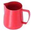 400ml Milk Frothing Pitcher 304 Stainless Steel Coffee Latte Art Cup Mug Supply Red
