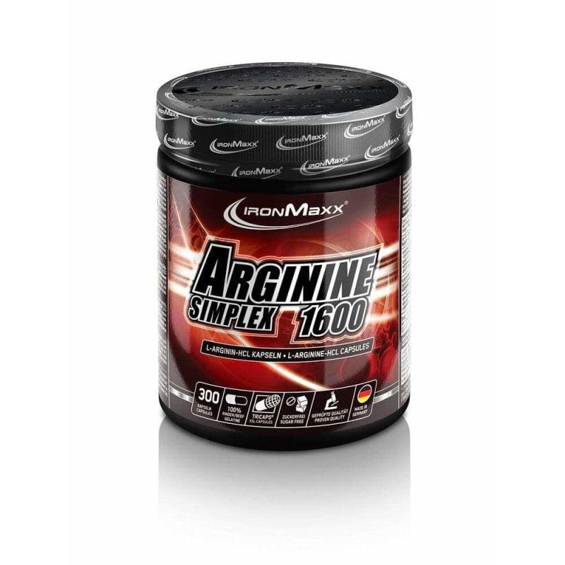 

IronMaxx Arginina Simplex 1600 - 300 Capsules