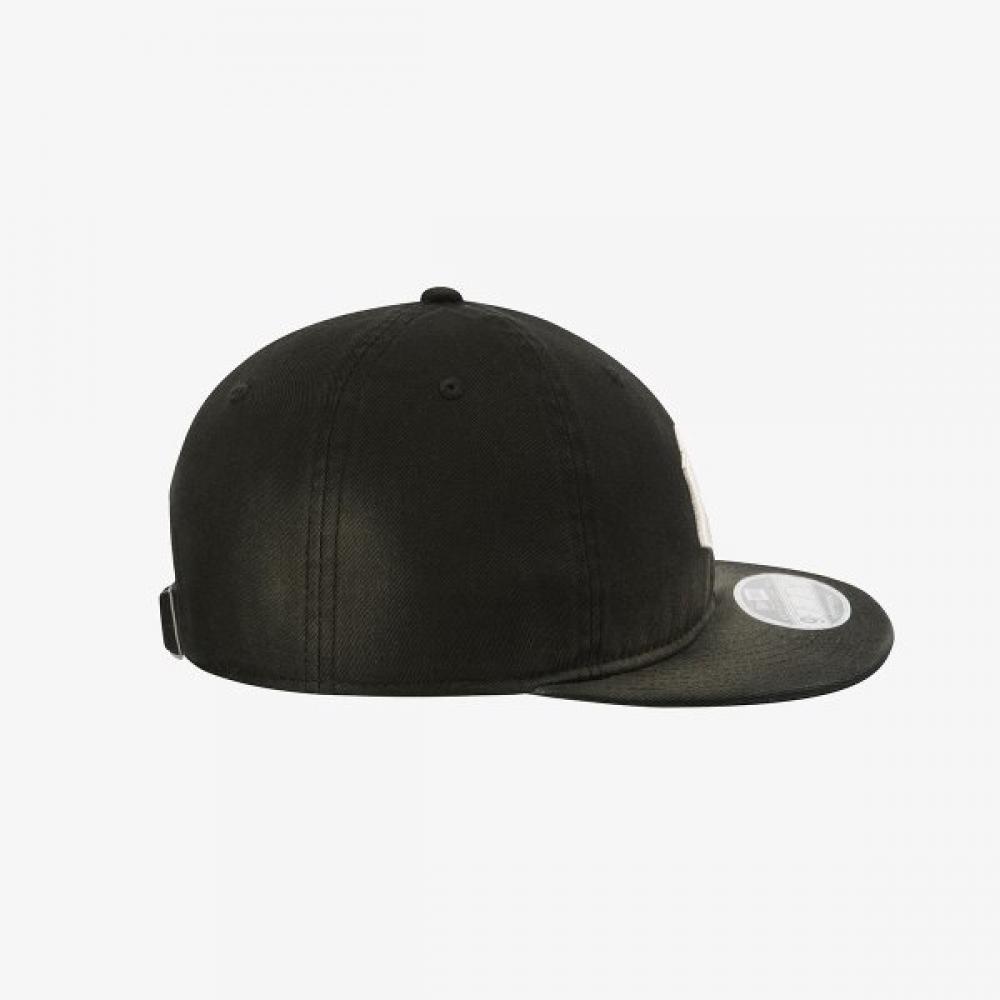 New Era New York Yankees Faded Washing Retro Crown Strapback Black 15131621