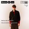 Bananain Herren 302++ Warme Fleece Stehkragenjacke