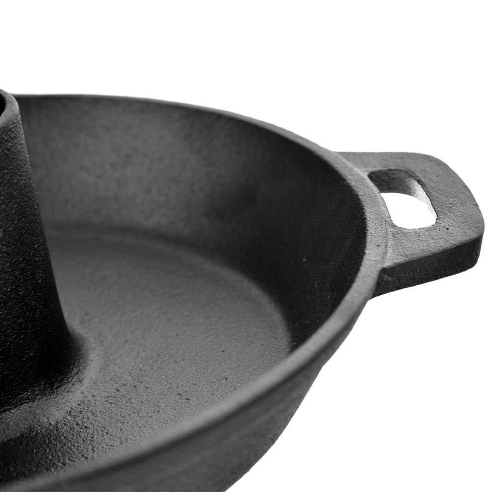 Patelnia Do Pieczenia Kurczaka Żeliwna Ze Stojakiem Do Piekarnika Pieca