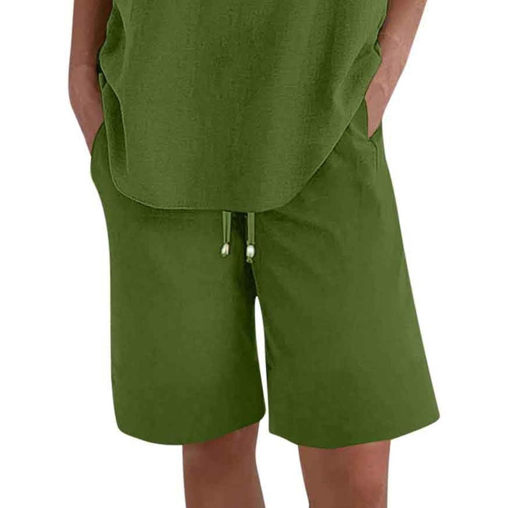 Women's Casual Summer Elastic Beach Shorts Casual Shorts