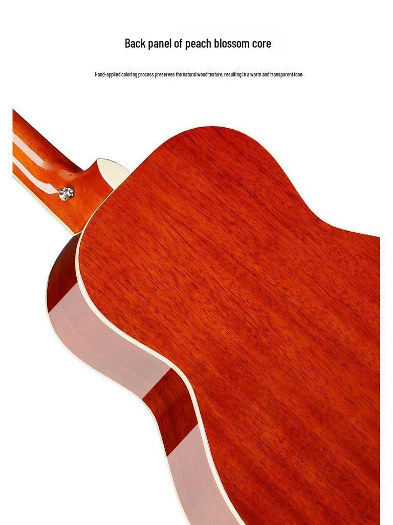 36/40/41 Zoll Anfänger Folk Akustikgitarre - Einsteiger Unisex Übungsinstrument