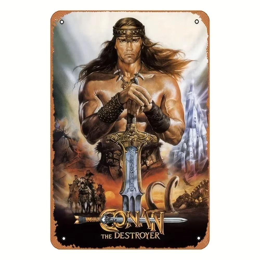 Metalen Wandschild Huisdecoratie 20x30cm
