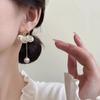 Super Fairy Flower Fringed Pearl Earrings Femininity Stud Earrings Unique Earrings