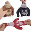 Stressabbau Gorilla Quetschspielzeug Weicher Dehnbarer Orang-Utan Sensorisches Spielzeug Konzentrationshilfe Handübung Entspannungsball Gastgeschenke