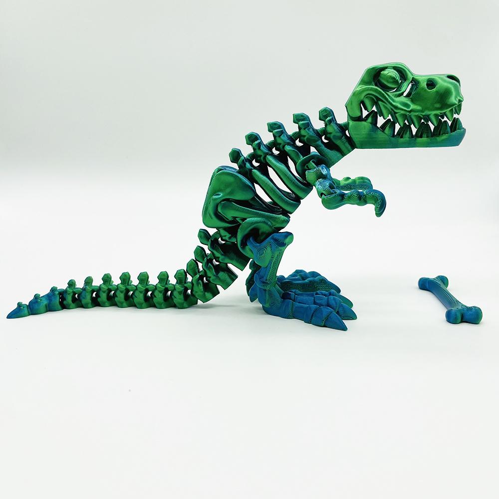 

Игрушка Модель Динозавра С Подвижным Скелетом - Подвижная Челюсть и Суставы, Подвижная Костяная Фигурка Динозавра для Детей, Взрослых, Хэллоуина и Научного Декора One Size
