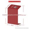 2-Pack 4kg Stainless Steel Fire Extinguisher Cabinets for Hotel, Mall, or Fire Station