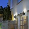 Aluminum LED sensor outdoor wall lamps waterproof acrylic wall lamp staircase hallway  exterior courtyard balcony wall light