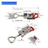 30 Stainless Steel Quick Release Adjustable Toggle Latch Lock Clip Box Buckle