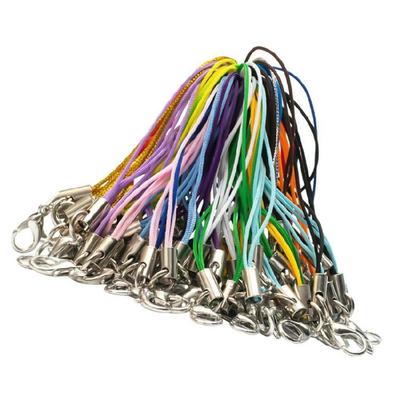 100Pcs Unique Handmade Keychains Pendant Elegant Lobster Clasps Phone Strap for DIY Keychain Pendant Accessories