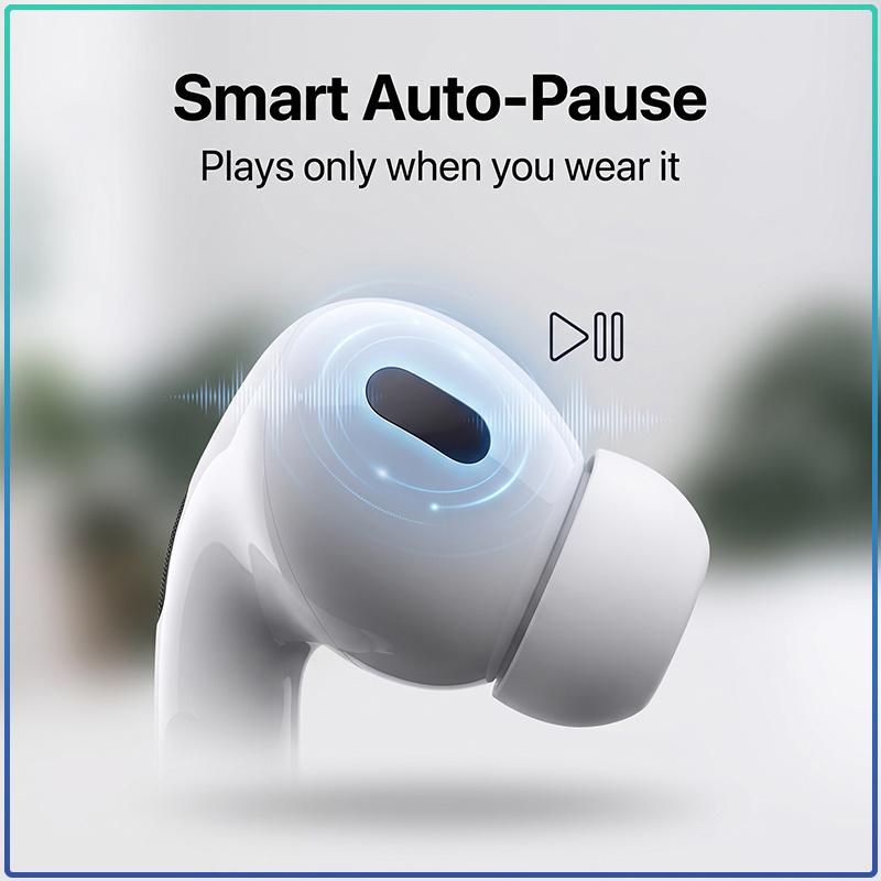 Wireless Earbuds Air Pro 3 With Immersive Audio Noise Isolation 4 Ear Tip Sizes And Pocket Size Charging Case For Travel