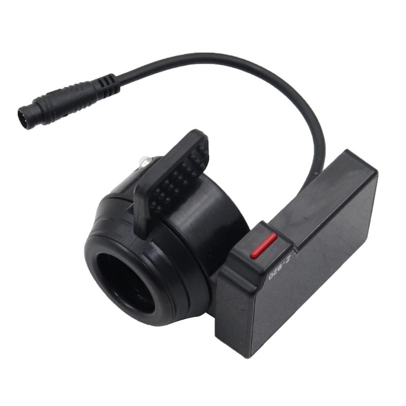 Universeller LCD-Geschwindigkeitsregler Beschleuniger Daumengas Wasserdichte Konstruktion ABS-Material Elektroroller-Teil