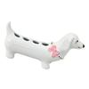 Cartoon Dog Toothbrush Stand Ceramic Separated Compartment Toothbrush Holder For Toothpaste Brushes Bathroom Decors
