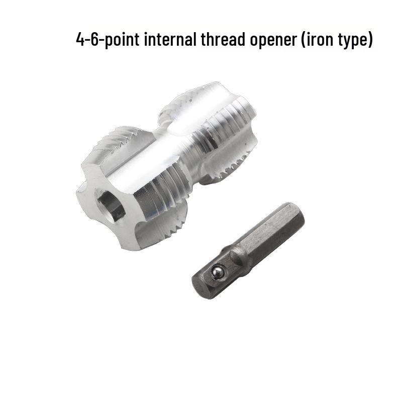 Electric Hex Drill Water Pipe Opener - Universal 4 & 6 Point PPR/PPE Tapping Tool