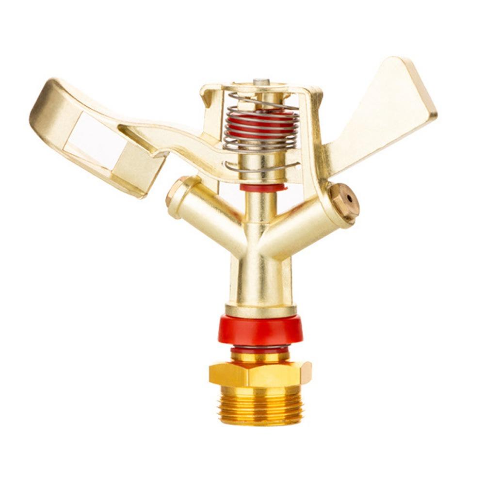 360° Rotation Impact Sprinkler Head Garden Spray Nozzle  for Irrigation Watering Spraying