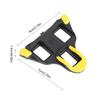 Self Lock Bike Pedals Cleats 0/2/6 Degrees Bicycle Pedal Cleats Cycling Shoes Cleat  Road Cycling