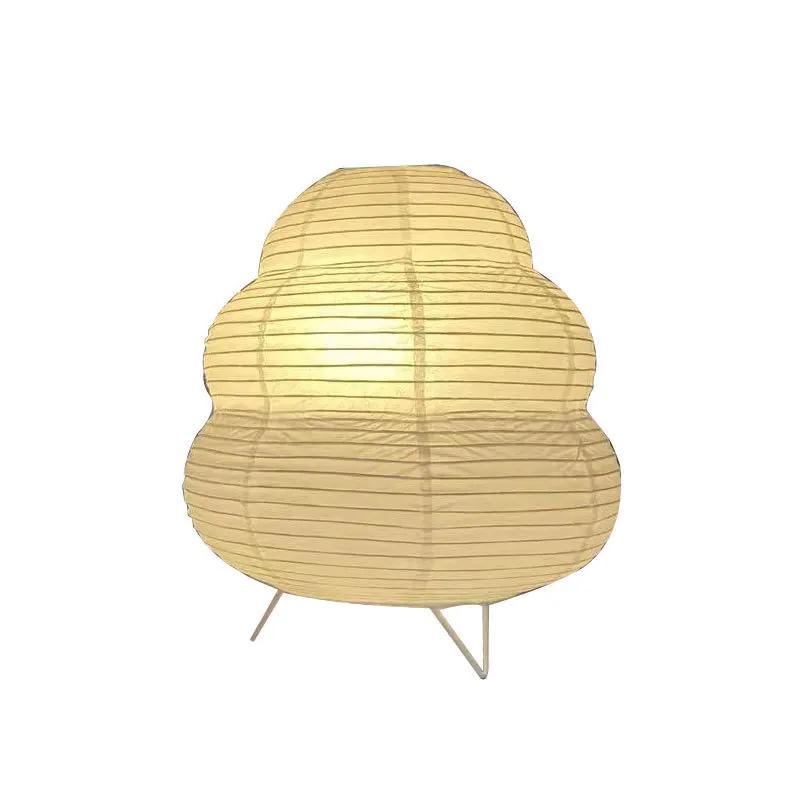 Nordic Papier Laterne Tisch Lampe Japanischen Stil Moderne Wohnzimmer Studie Zimmer Schlafzimmer Nacht LED Nacht Beleuchtung Decor Drop Shipping