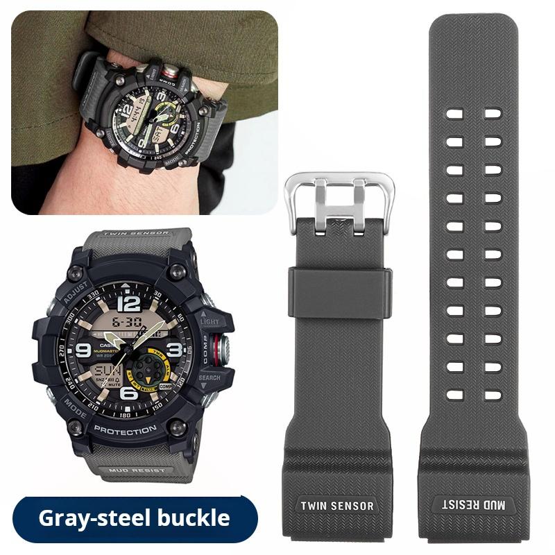 GWG1000 Watch band For Casio G-Shock Little/Small Mud King GG-1000 GWG-100 GSG-100 Waterproof Resin Silicone rubber watch strap