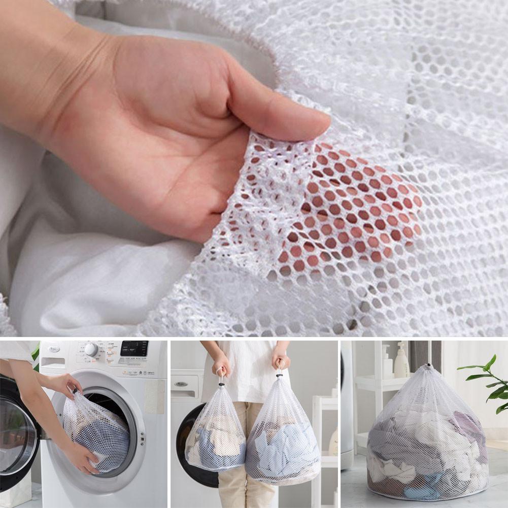 Kit New Part Tool Household Laundry Bag Net Bag Thick Hollow Out Large Mesh Washing Machine Accessories College