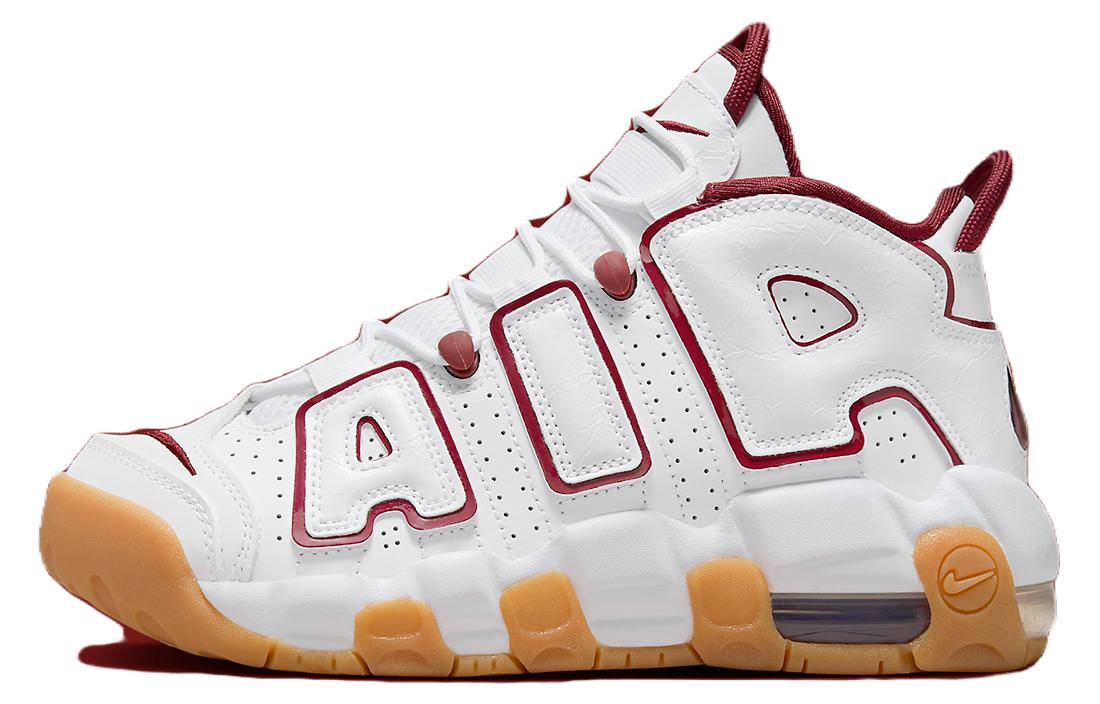 Nike Air More Uptempo GS  White Team Red Gum  FJ2846-100 36