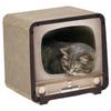 2 In 1 TV Shape Cat Scratching with Catnip, for Indoor
