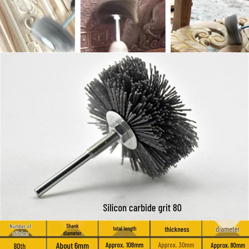 Nylon Abrasive Polishing Wheel for Wood and Furniture Carving