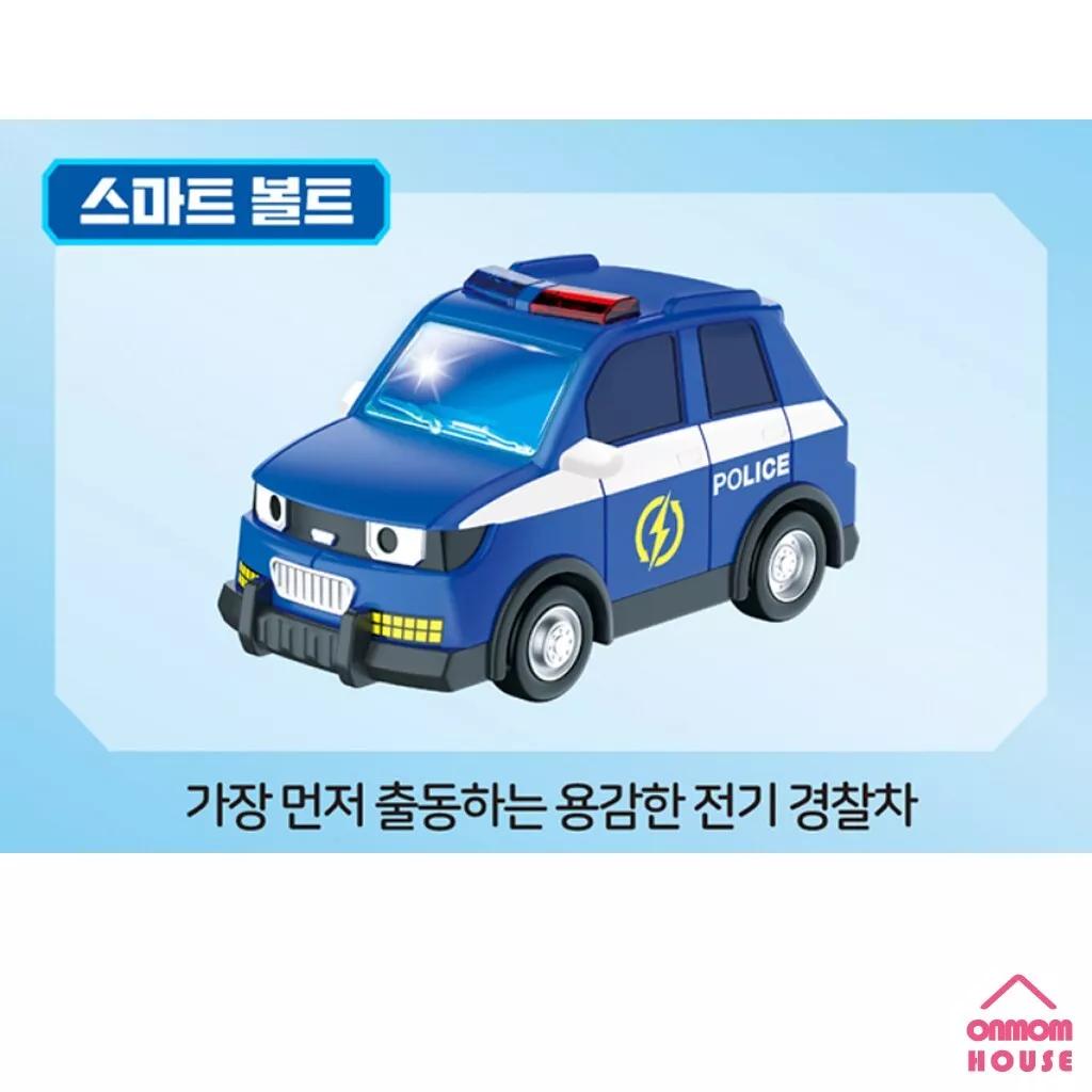 Tayo The Little Bus Friends Special Set Smart Set LED Light Mini Car Toy, SMART BAU, SMART KRO, Smart Bolt Korean Toys