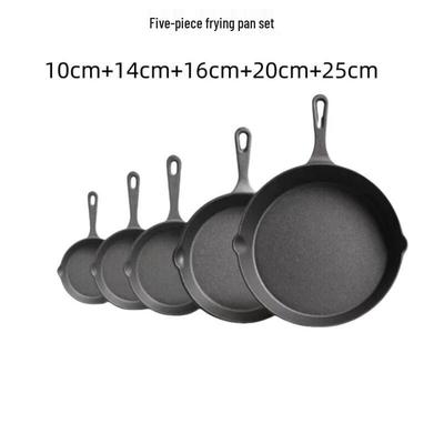 Wutuo Cast Iron Non-Stick Frying Pan Cookware Set