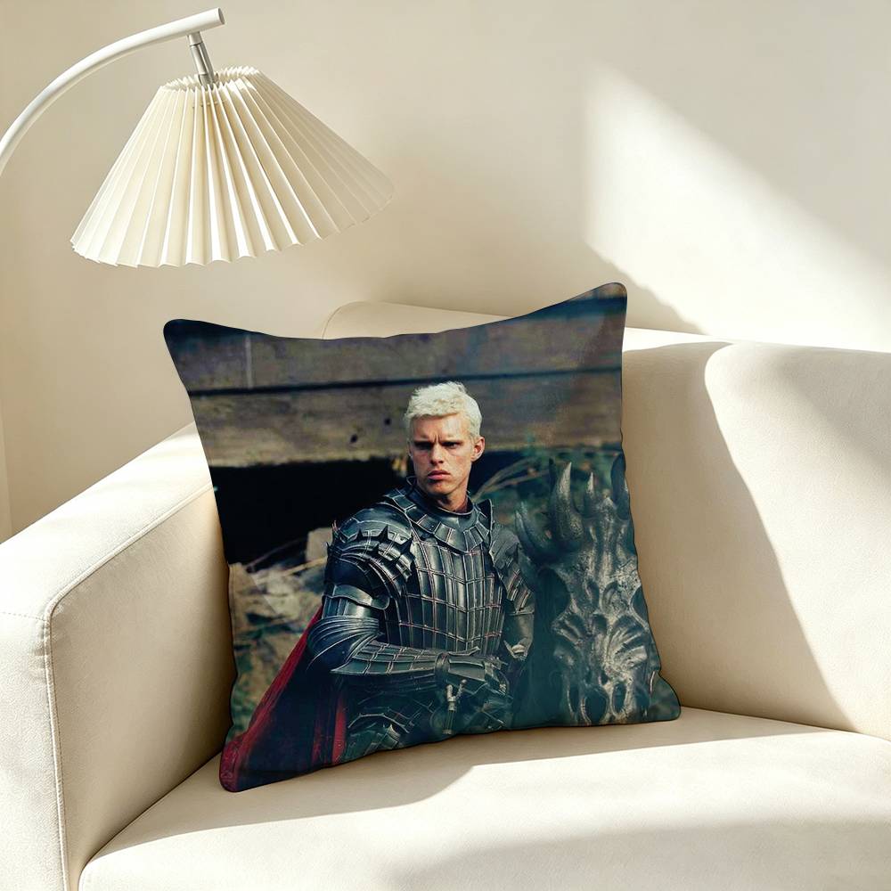 A-Aerion Targaryen Brightflame Square Double-Sided printed Pillow Case Bedroom Bedside Pillow Sofa Cushion Cover